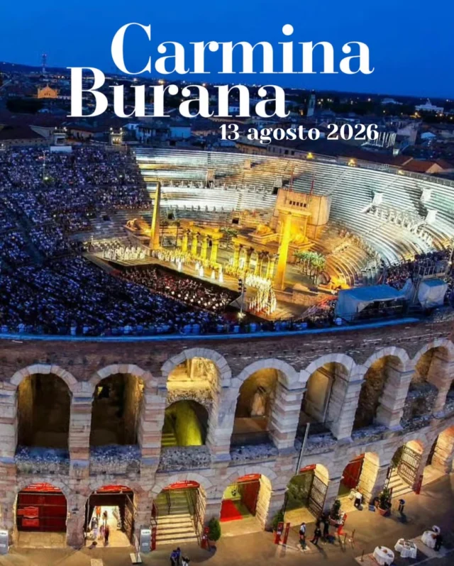 So happy to be returning to @arenadiverona this summer for another Carmina Burana! 🔥 Ci vediamo il 13 agosto . . .

Direttore: James Conlon @conlonconductor 
Orchestra e Coro: Fondazione Arena di Verona
Soprano: Erin Morley 
Contraltista: @carlo.vistoli 
Baritono: @mihaidamian.baritone 

13 August 2026