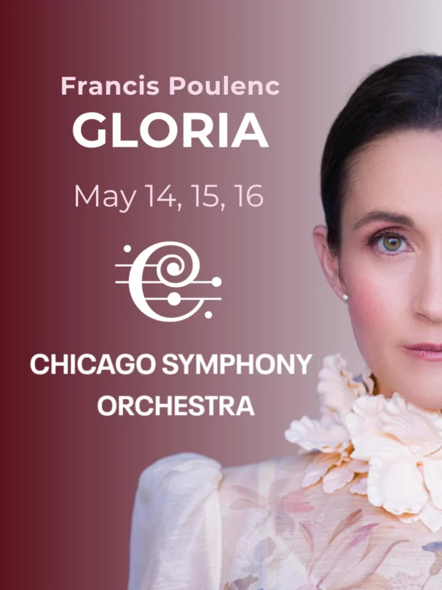 This weekend I’m thrilled to be returning to the @chicagosymphony for Poulenc’s GLORIA 🎶 with conductor Juraj Valčuha! ♥️

This all-French program will be presented May 14, 15m, and 16, and also includes Ravel’s Mother Goose Suite and Saint-Saëns’ Organ Symphony. I can’t wait to make music again with the incredible @csomusicians ♥️ See you in CHICAGO 🎶 

Get tickets → cso.org/ps/25131

#Poulenc #Gloria #CSO #French #Music

📸 @the.gonz