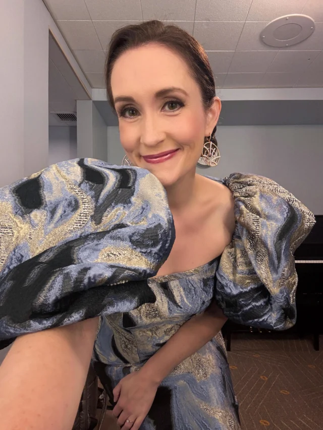It’s been a wonderful week in Chicago ♥️ The Poulenc GLORIA is one of my favorite concert works to sing. It was the subject of an analytical paper I wrote at my undergrad (TY @eastman.school) and I’ve been obsessed with it ever since! Singing with the @chicagosymphony and chorus is always a luxury, and it’s been such a treat to reunite with Juraj Valčuha and Donald Palumbo! The audience here in Chicago never disappoints. 

Coincidentally, my husband John @johndmorley was also in Chicago this weekend to speak at a law and economics conference at @uchicagolaw (ALEA) and it was amazing to be able to hear his presentation!! (He came to my show too with a few of his professors buddies!) 🙏

One more concert tonight! I’ll see you soon @csomusicians ♥️

📸 Photos 2-3, 6 by @toddrphoto 
👗 by @alexteih_studio 
💎 by @tamsenz
🎶 @chicagotheband ;)
