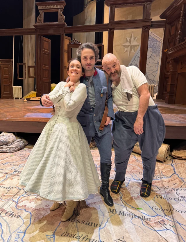 MON RÉGIMENT!! 💪💪💪 I’m so happy to be working with these amazing guys!! We have made it to the final rehearsal and Sunday is our Premiere 🥳🥳🥳 J’en suis fière vraiment! ♥️♥️♥️ @xabieranduaga @peterkalmanopera 

LA FILLE DU RÉGIMENT
@wienerstaatsoper 
Nov 1, 4, 7 (livestream), 10, 13

#ViennaStateOpera #LaFilleDuRégiment #Donizetti